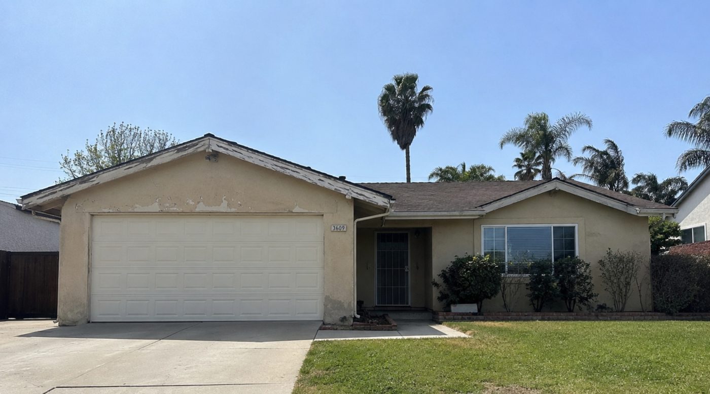 Before and after of a PDS Painting & Drywall Specialists repaint — before
